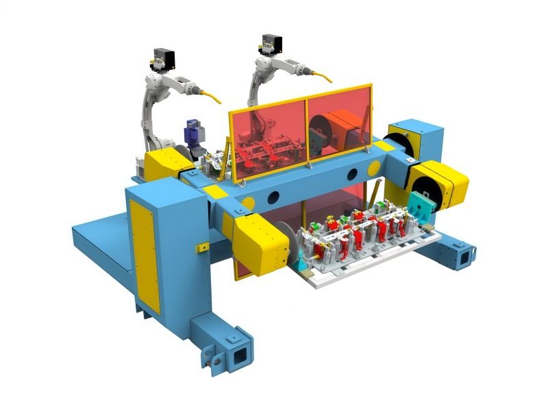 Three-axis welding positioner
