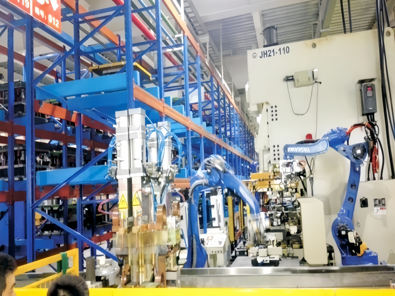 Automatic die changing and automatic die set-up system